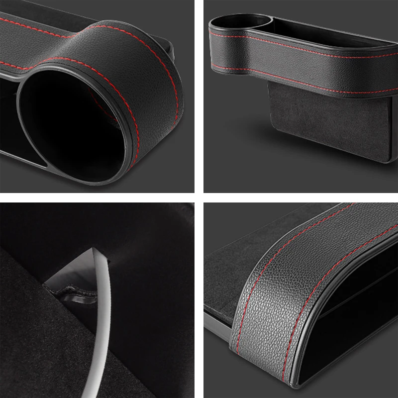 Car Seat Gap Organizer Auto Crevice Storage Box Plastic Cup Phone Holder Interior Accessories for Keys Cards Wallets | Автомобили и