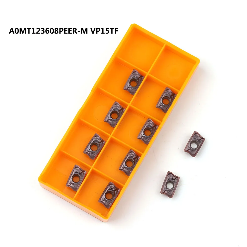 Твердосплавная вставка AOMT123608 одноранговая M VP15TF Высококачественная