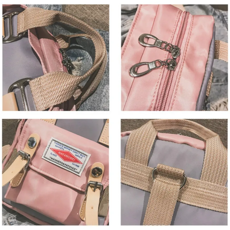 

Fashion New Women Handbag Retro Student School Handbag Female Handbag SchoolBag Teenager Large Capacity Female's Travel Bag