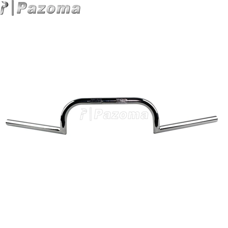 7/" или 1" Хром Черный мотоцикл Clubman руль 22 мм/25 мм рукоятки для Harley Triumph Chopper Bobber Кафе Racer на заказ