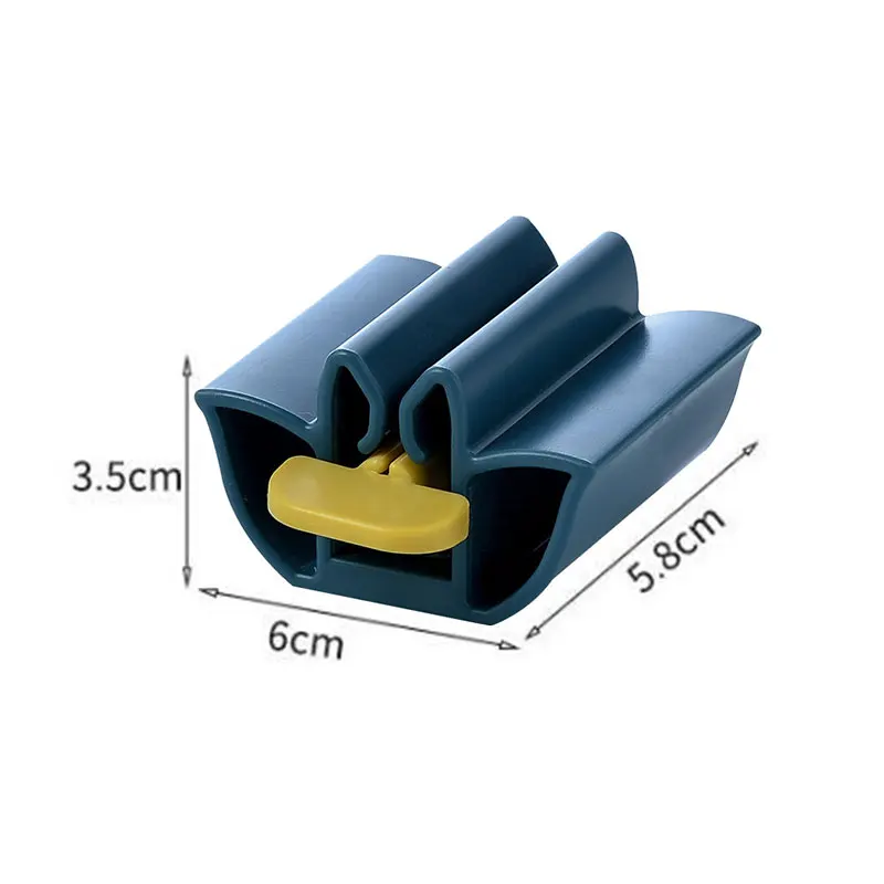 

Plastic Toothpaste Squeezer Bathroom Supplies Toothpaste Cleanser Squeezing Clip Rolling Holder Household Toothpaste Clip-on