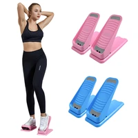mini fitness stepper separated footboard for women men home office rhythm walk weight loss hip lift workout stepping machine