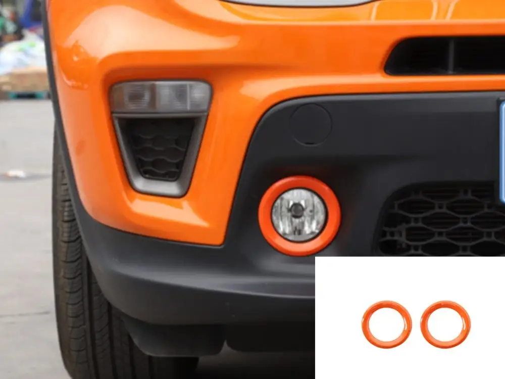 

2 шт., передсветильник Противотуманные фары ABS для Jeep Renegade 2019 +