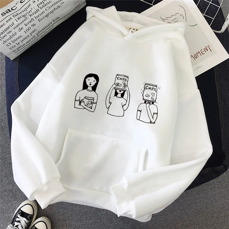 

2021 Autumn Hoodies Women Hooded Cotton Thicken Warm Ladies Hoodie Long sleeve Fashion College Style Sweatshirts Women Pullover