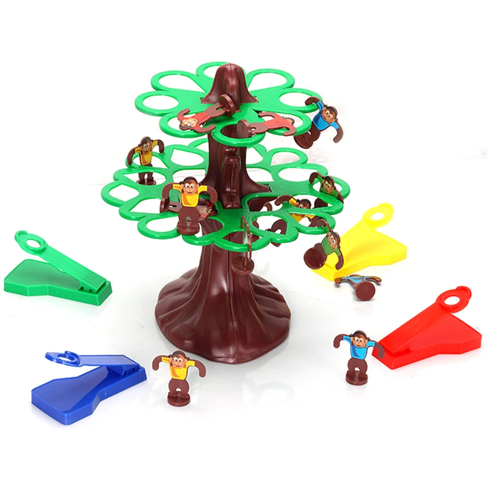 Настольная игра счастливая прыгающая обезьяна подвесное дерево обучающая