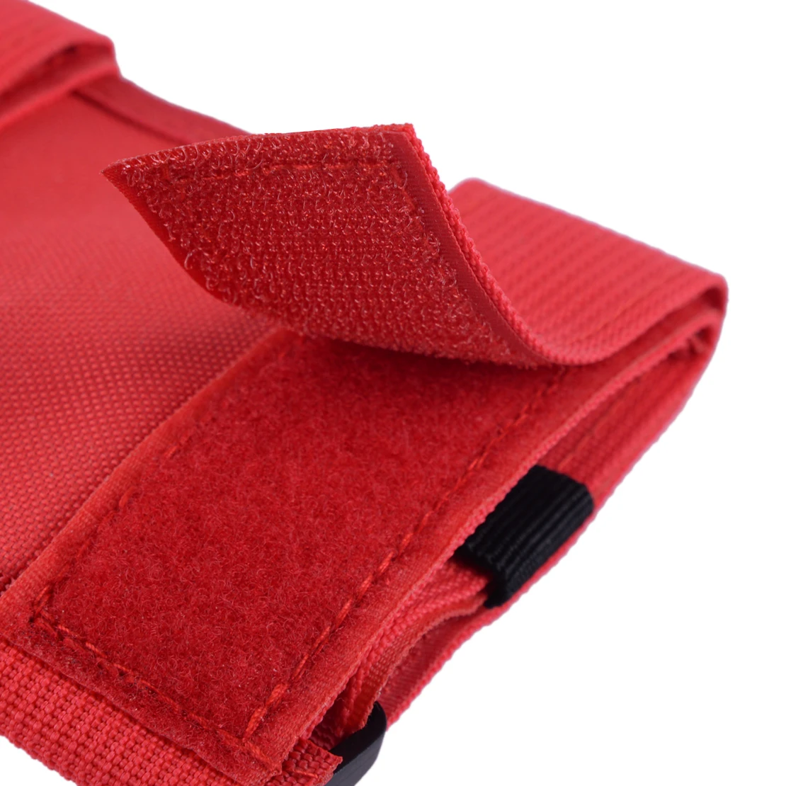 Beler 4 шт. красный рулон бар захватные ручки ручка ремешок с крюком и петлей