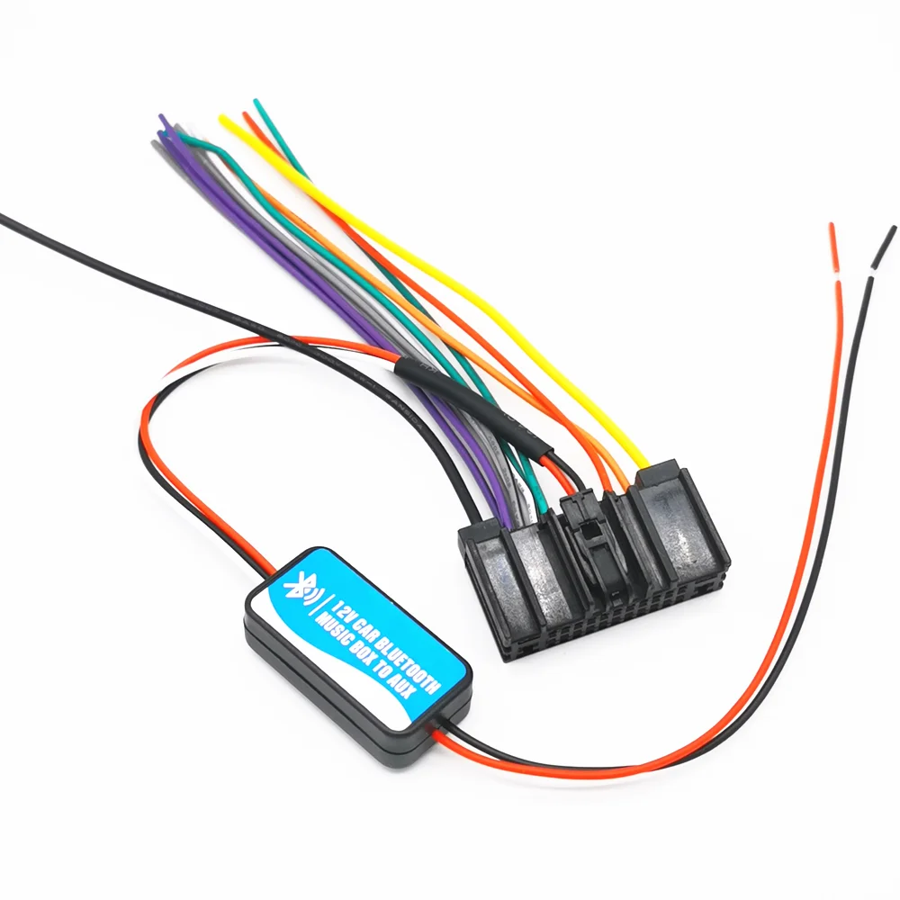 24-контактный порт модуля Bluetooth Aux радио кабель приемника адаптер подходит для Ford