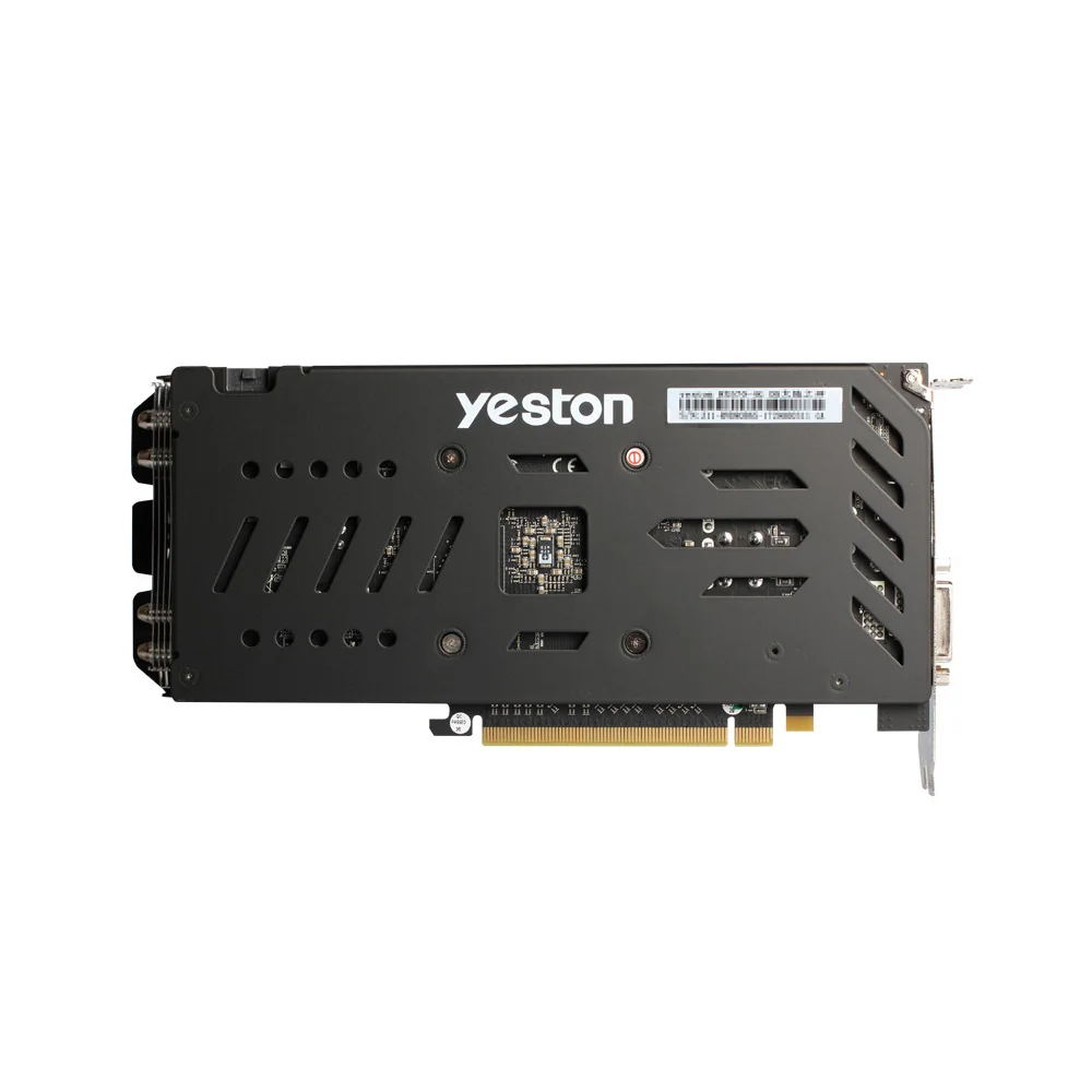 Yeston Radeon RX 580 RX580 8G видеокарта GDDR5 256bit игра PCI Express x16 3,0 Видео игровой DVI-D+ HD+ 3DP для рабочего стола