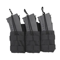 tactical nylon triple molle magazine pouch airsoft 7 62mm rifle mag bag rifle drop utility pouch bag hunting travel tool pouch