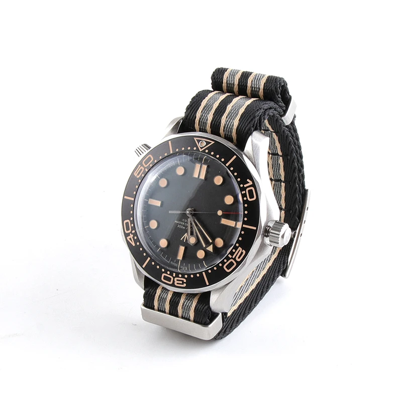 007 нейлоновый ремешок Nato для часов Omega Seamaster Seiko SKX007 GMT Blackbay 20 мм подвижное кольцо