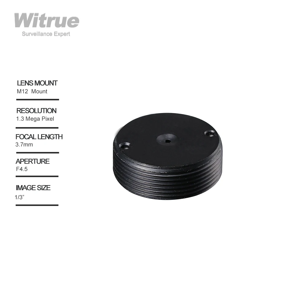 

Witrue PH-3.7MM-B объектив для камер видеонаблюдения