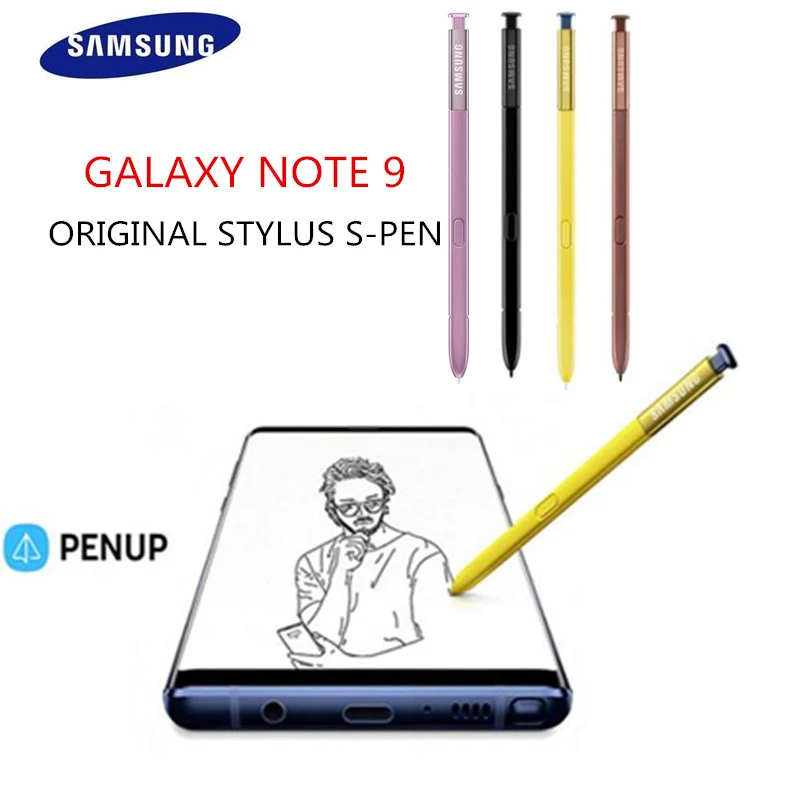 Оригинальный вертикальный стилус samsung Group S Pen сменный для сенсорных ручек Samsung Note 9