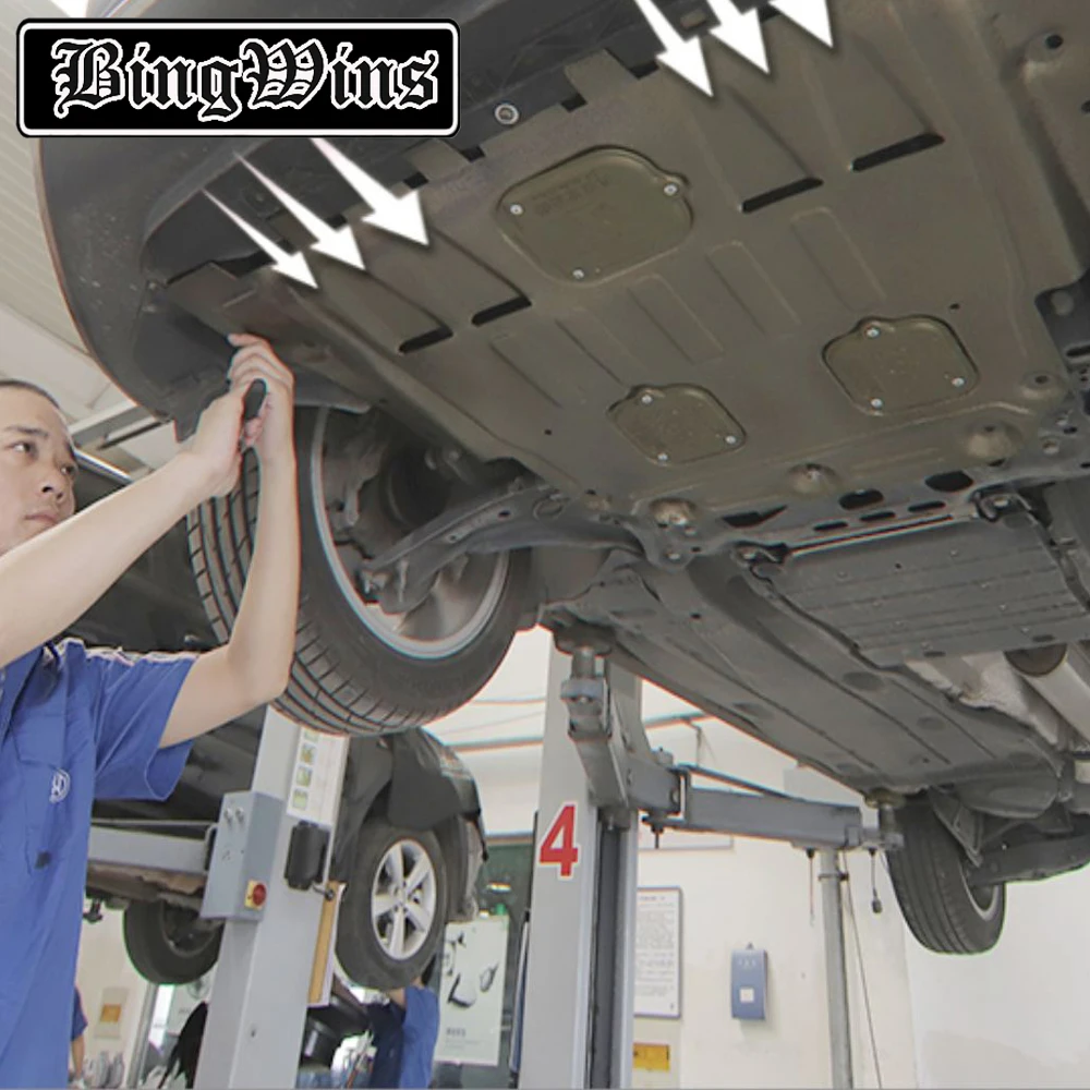 

Car styling For 08-20 Honda Fit engine guard original Fit chassis guard armor all inclusive engine lower guard