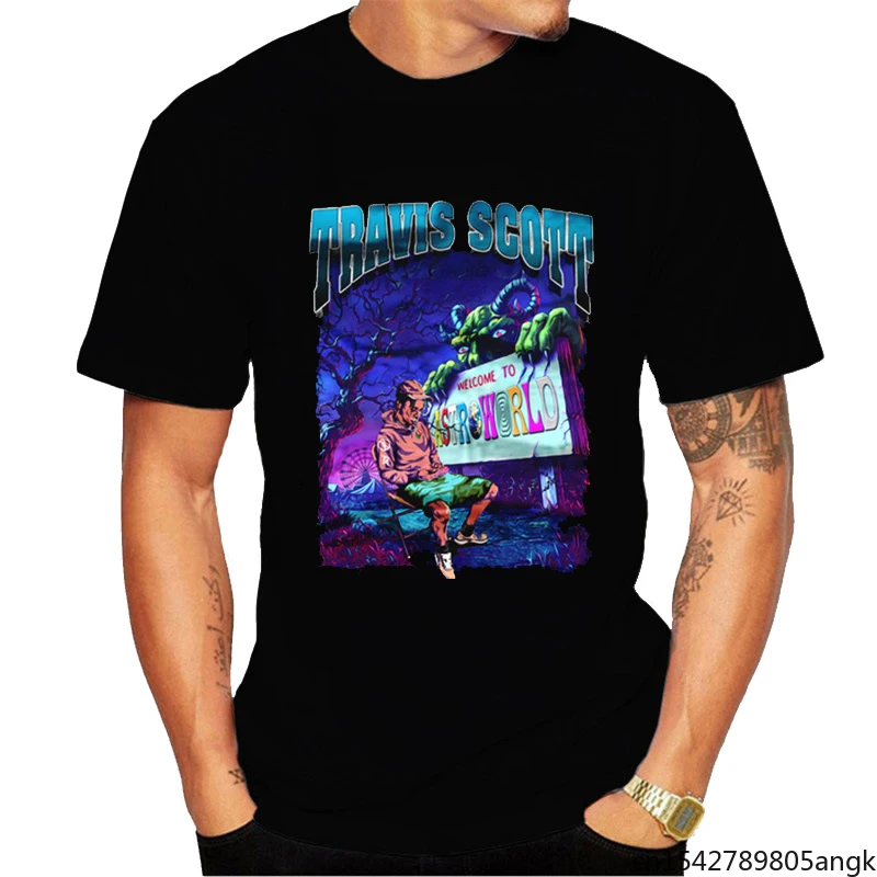 

Travis Scotts Print T Shirt For Men Casual Fashion Hip Hop Short Sleeve Tops Summer Style Hipster Clothing