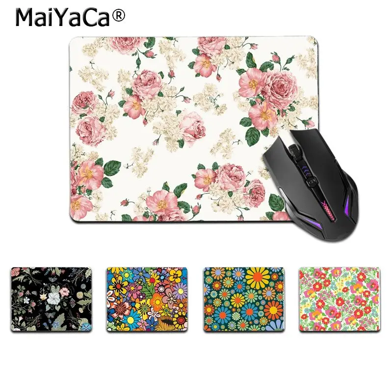 

Высококачественные игровые коврики MaiYaCa с забавным цветочным узором, коврик для мыши, лидер продаж, оптовая продажа, игровой коврик для мыши
