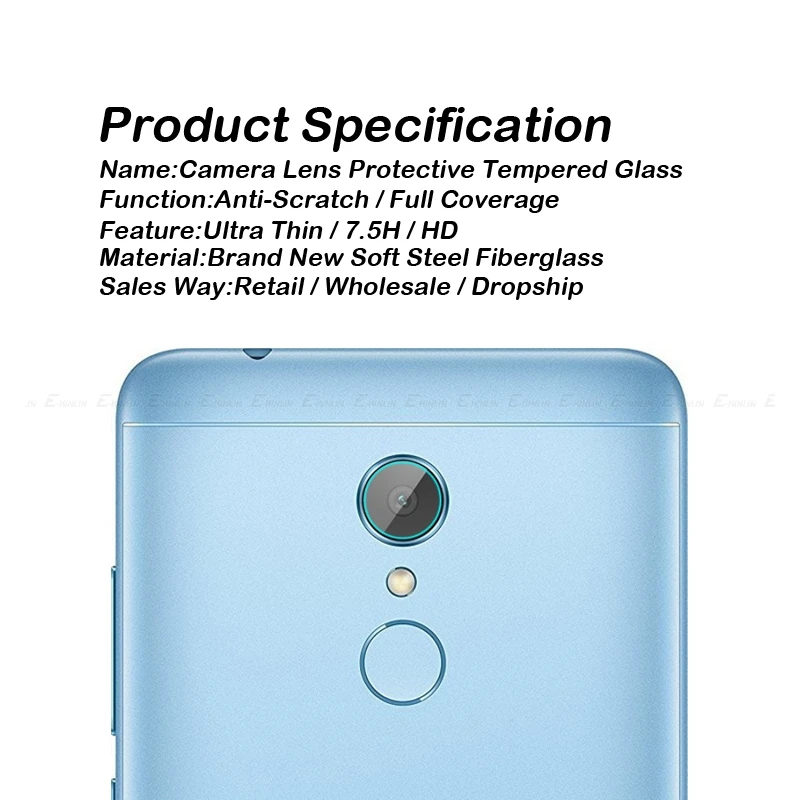 Защитная пленка для задней камеры панели закаленное стекло XiaoMi Redmi 6 6A Note 5 Plus 5A 4 4X