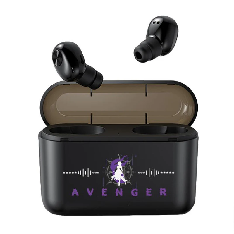 Беспроводные наушники Miku FGO Bluetooth v5.0 умная гарнитура с шумоподавлением и зарядным