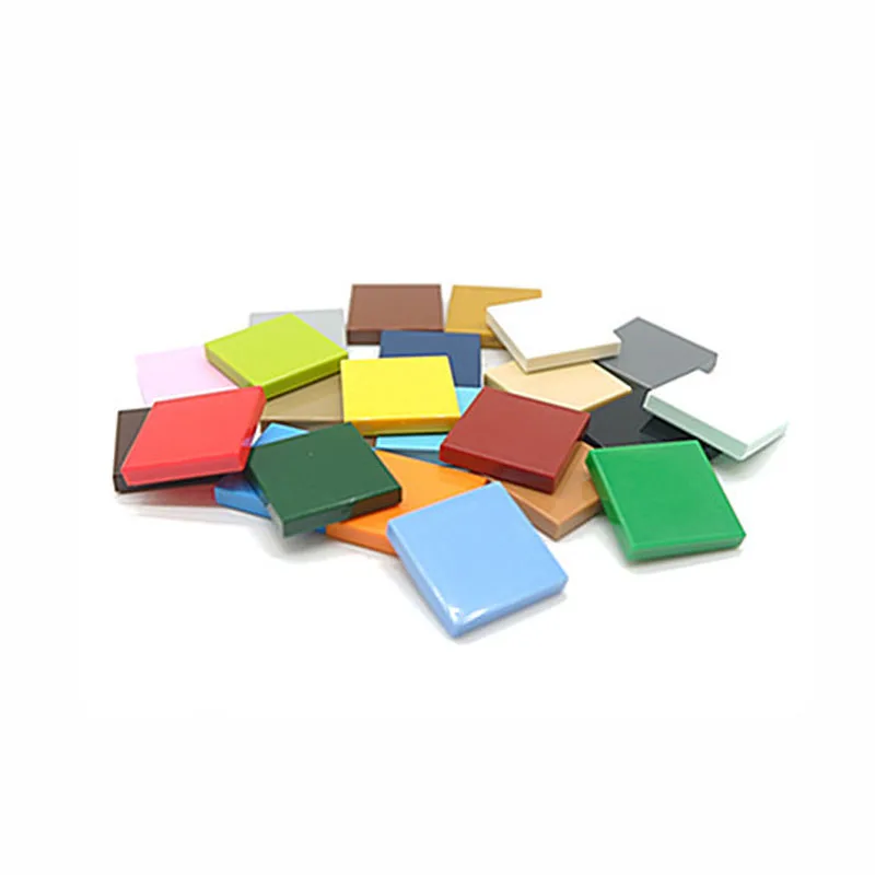 

200pcs/lot Building Blocks Parts diy Bricks Ceramic Tile 2x2 Educational Creative Toys for Children Kids Gift 3068