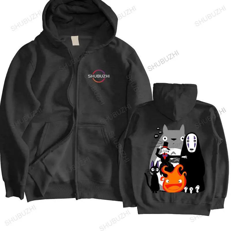

men autumn winter hoodies high qualty jacket hoody My neighbour Totoro Studio Ghibli unisex fashion casual hooded sweatshirt