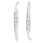 Нержавеющаясталь массаж Пинцет век массаж Пинцет высокой точности, пинцет, 2 шт. в упаковке