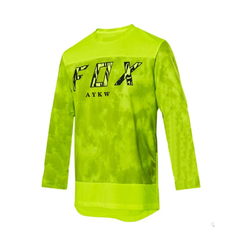 

Fox Vtt Cycling Jersey Men Wielerkleding Heren Camisas Hombre Mtb Ropa Deportiva Hombre Long Sleeve Jersey Downhill Motocross