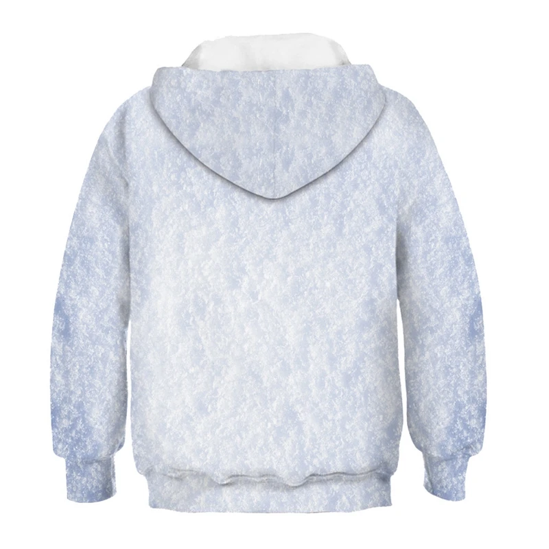 Детская Рождественская Толстовка с большими карманами свитер Одежда для