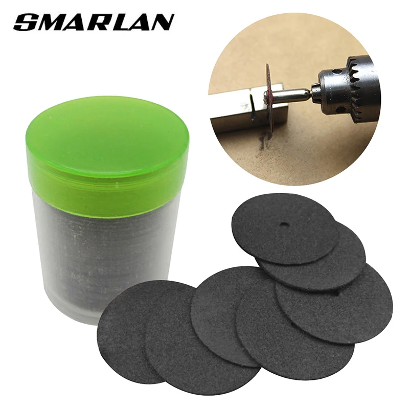 

SMARLAN 24mm Grinding Wheels Abrasive Cutting Discs Accessori Dremel for Dremel Rotary Tools Electric Metal Wood Cutting Tools A