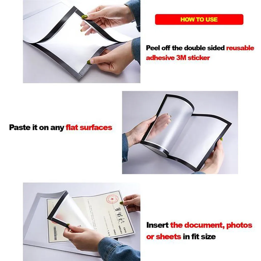 Магнитный настенный постер для фотографий фоторамка сертификат