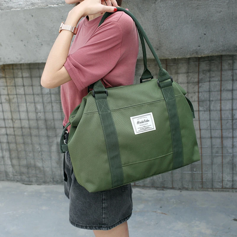 Дорожная сумка из ткани Оксфорд большой ручной чемодан для мужчин и женщин