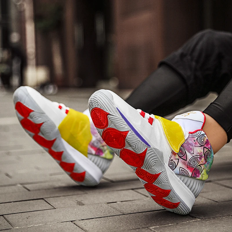 

EKuiNu Men POWER V Professional Basketball Shoes Cloud Cushion Comfort Sport Shoes Sneakers EK809