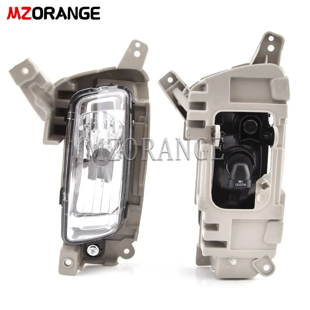 

Fog Lights headlights For Kia Sorento 2013 2014 2015 drl Fog Lamp Driving Car auto Front Bumper Grille Signal Lamp accessories
