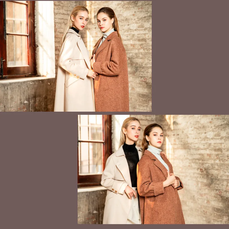 Кашемировое пальто женское пальто Vadim Veste Manteau Femme Hiver Abrigos Bayan Kaban Dames Jassen зимняя мантель Damen Gothic Zzh004