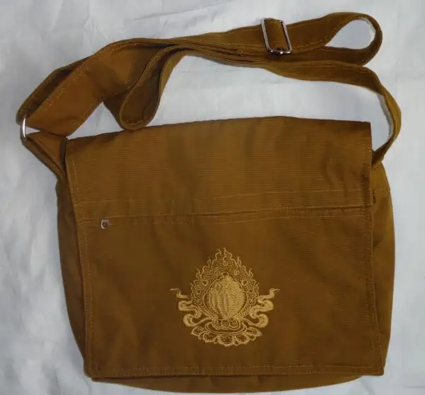 Высокое качество буддийские монахи шаолин Аббот кунг фу сумки arhat холст вышивка