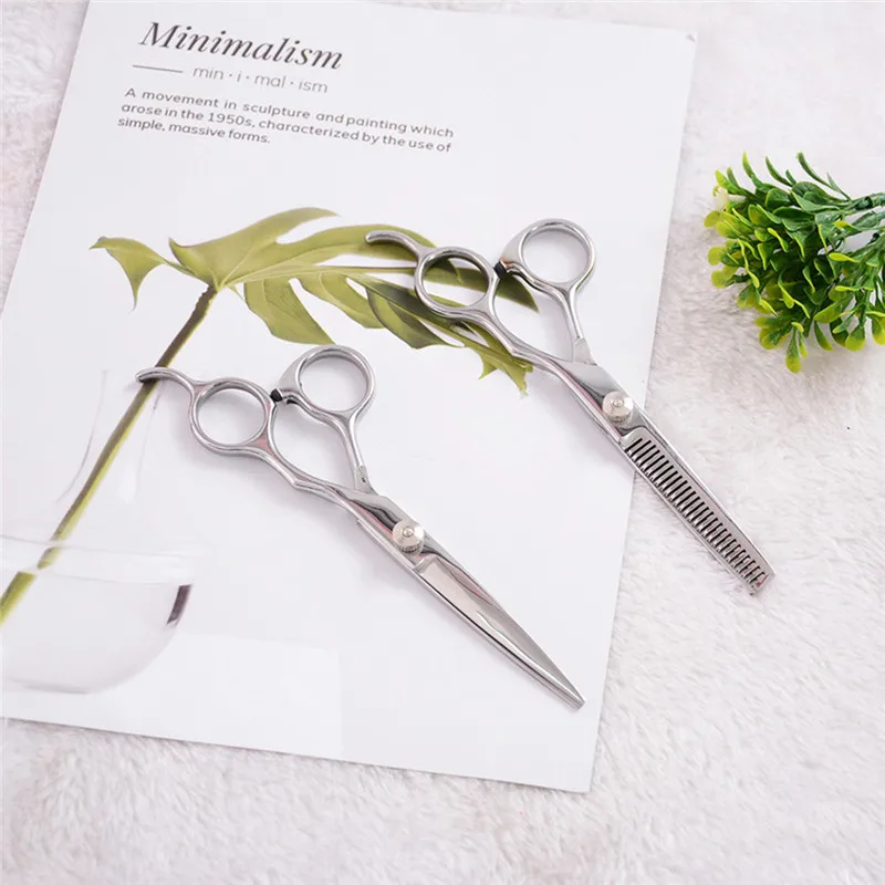 Профессионалы 6 дюймов Парикмахерские ножницы для стрижки волос