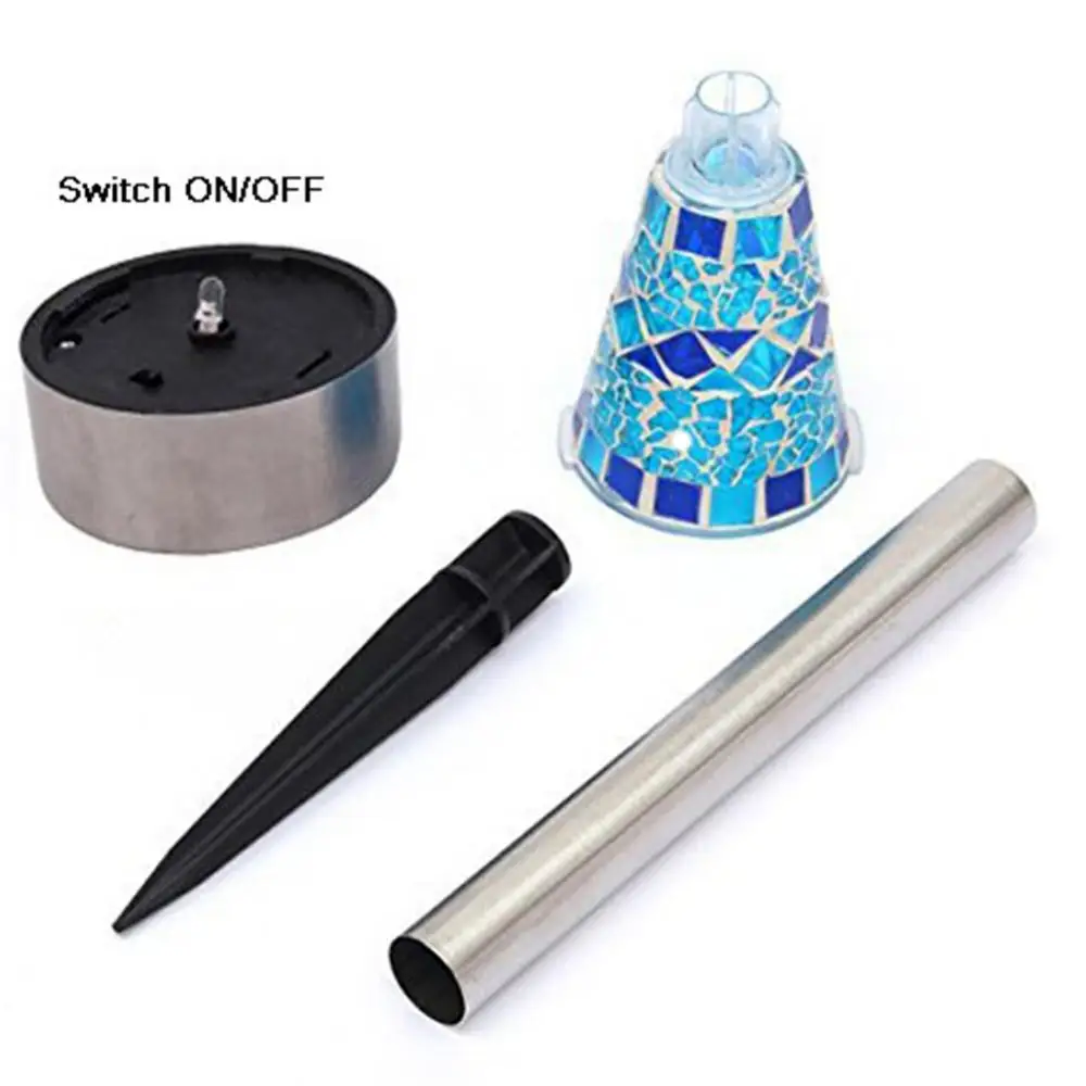 3 шт./компл. нержавеющая сталь и АБС пластик Мозаики Солнечный регулятор белый