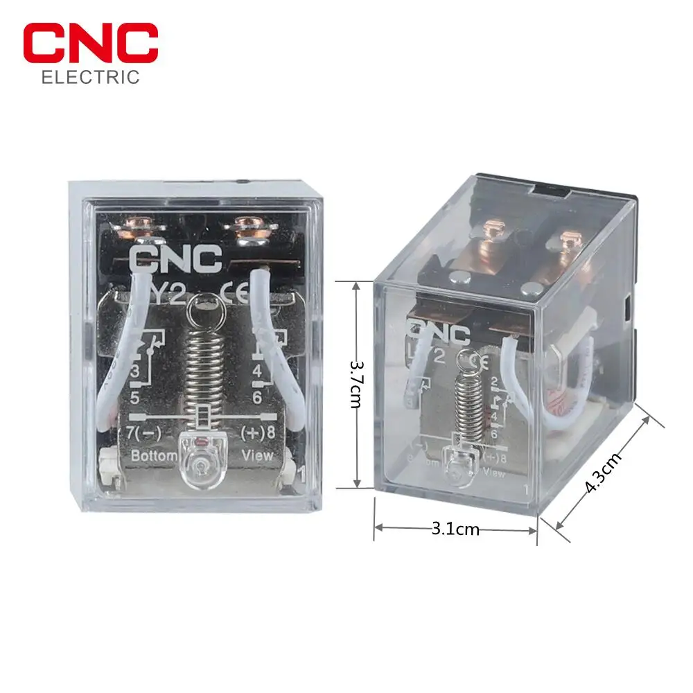 CNC 1 коробка 20 шт. LY2NJ реле катушки общего назначения DPDT микро мини