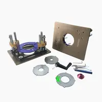 Electric Wood Milling Trimming Machine Router Insert Plate Woodworking Engraving Machine Lift Flip Plate For Work Bench  ew