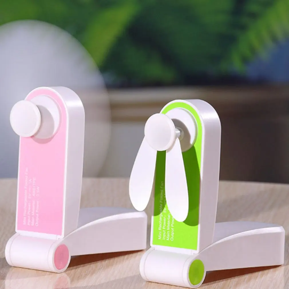 Usb Mini Fold вентиляторы электрические портативные маленькие оригинальность бытовые