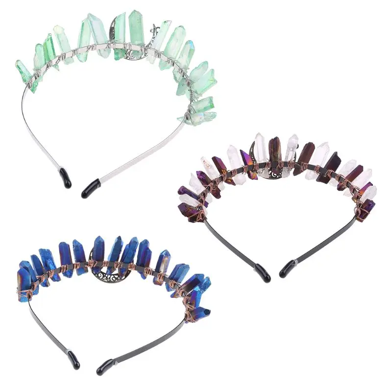 Винтажная тиара ведьмы в стиле бохо повязка на голову из искусственного