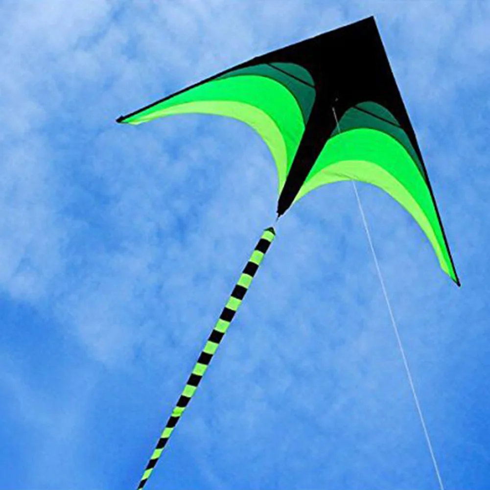 

2M Super Huge Kite Triangular Kite Ideal Picnic Toy Outdoor Educational Gifts 10M Long Flying Floating Tail Kites For Kids