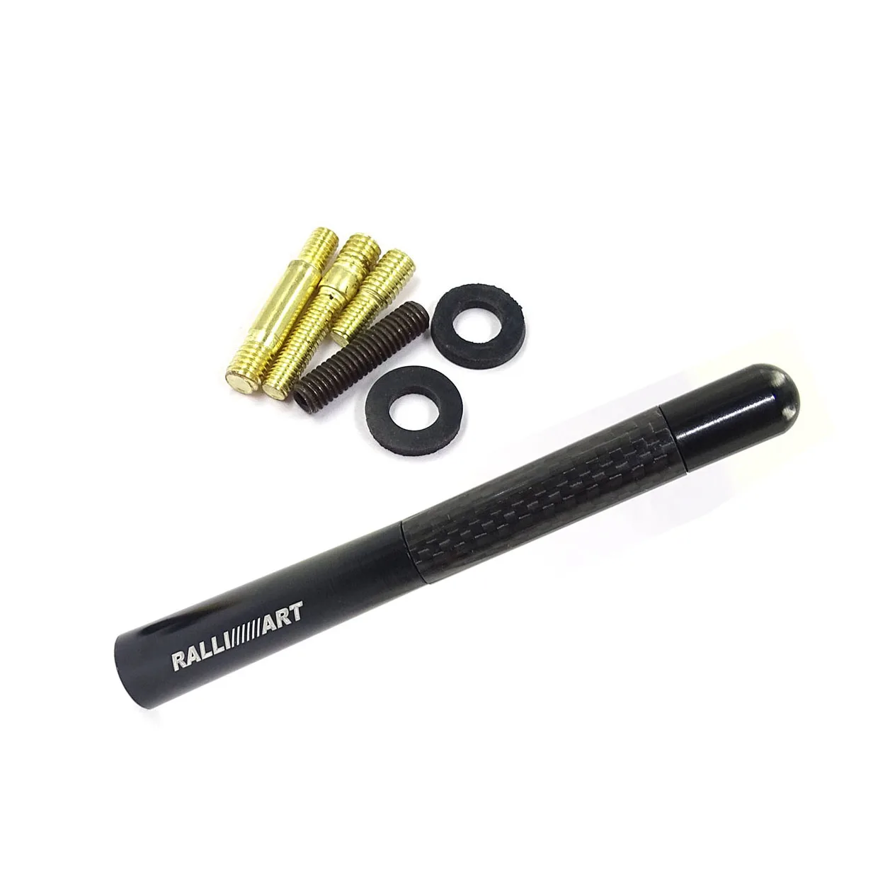 4 7 дюймов 12 см углеродное волокно RALLIART радио fm автомобильная антенна для MITSUBISHI COLT