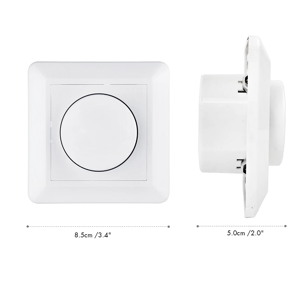 Настенный светодиодный диммер переключатель включения/выключения регулируемый