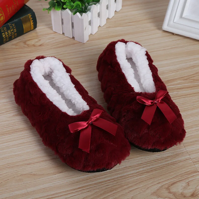 

Designfurry slippers Indoor outdoor strap buckle fashion Winter slippers women Non-slip warm home shoes best slippers for women