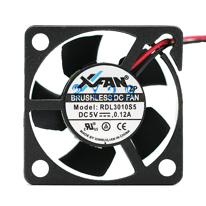 

5V fan New For Xinruilian Rdl3010s5 5V 0.12 a 3010 3cm Silent Cooling Fan 9800RPM