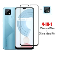 full glue glass for realme c21 screen protector for realme c21 c20 c11 2021 protective glass phone film for realme c21