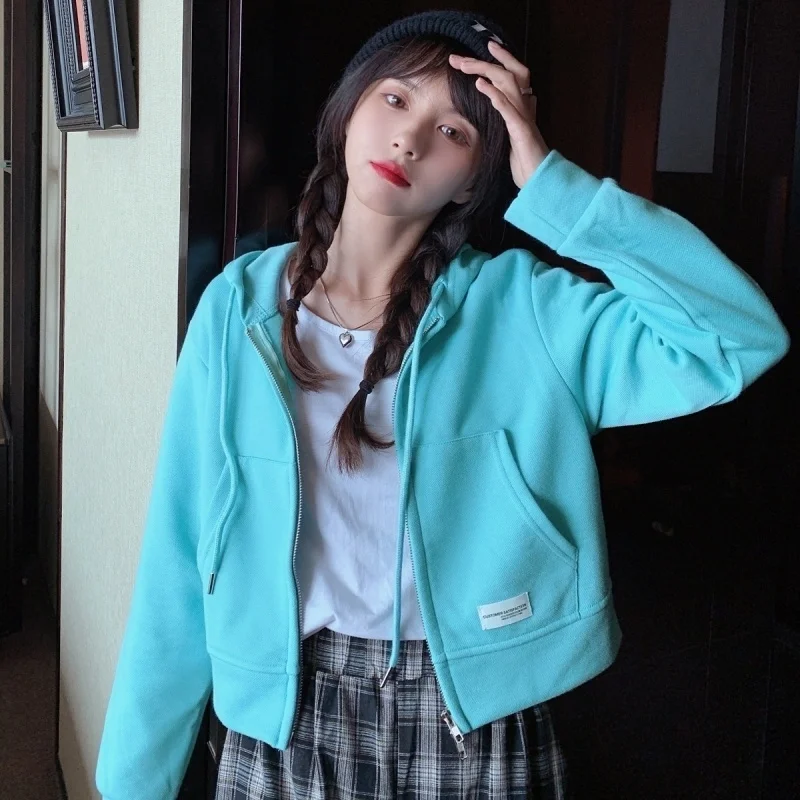 

Осенне-зимний Кардиган с капюшоном на молнии