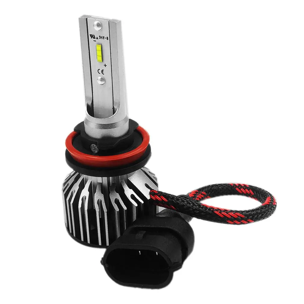 

New S6-H8/H9/H11 Car LED Headlights IP68 Waterproof And Heatproof Cool White Light LED Headlamps Fast Cooling Auto LED Bulbs