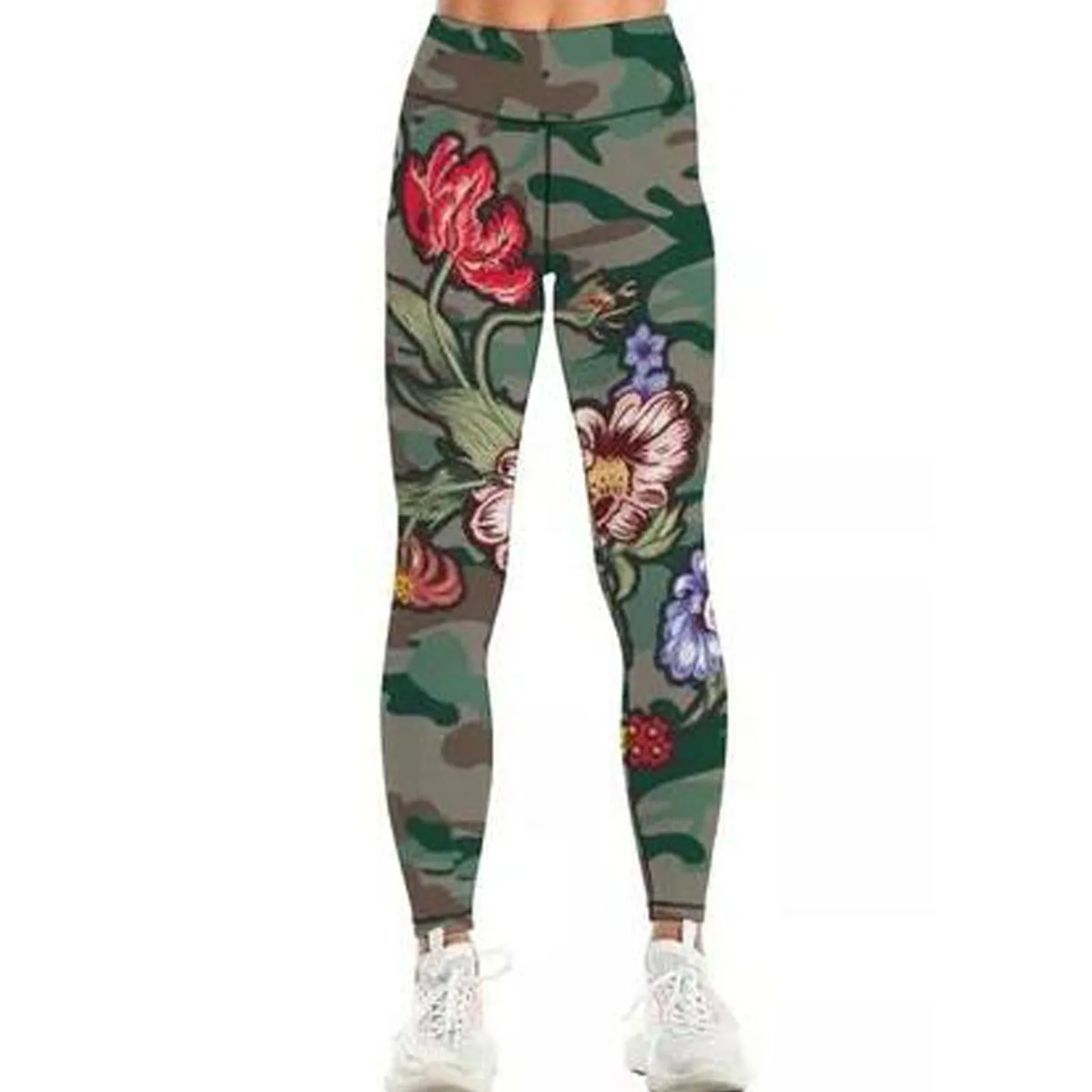 

Womens Stretch Leggings Fitness Running Gym High Wais Tights Sports Full Length Active Pants