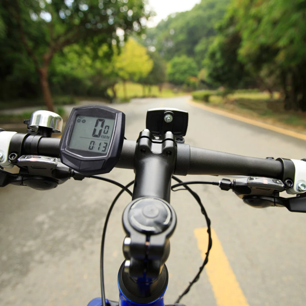 

Bicycle Computer Waterproof LCD Digital Display Mountain Road Bike Odometer Speedometer Cycling Stopwatch Riding Accessories