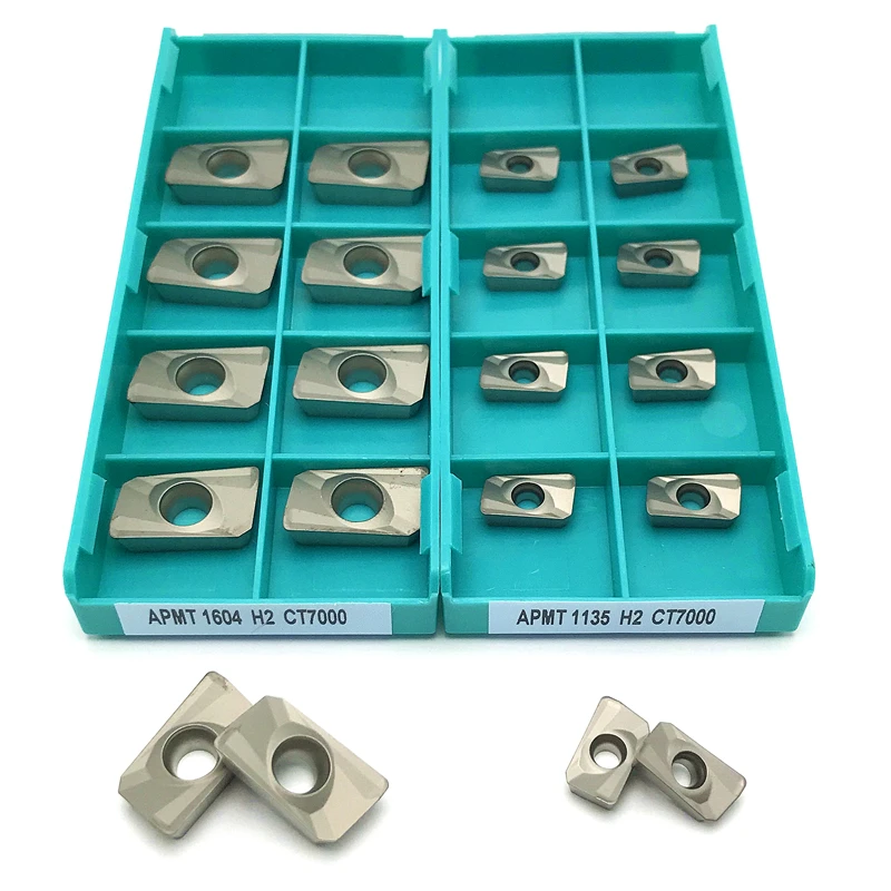 

APMT1135 APMT1604 H2 CT7000 Cermet Milling inserts Indexable Turning tool High quality Milling machine Turning inserts